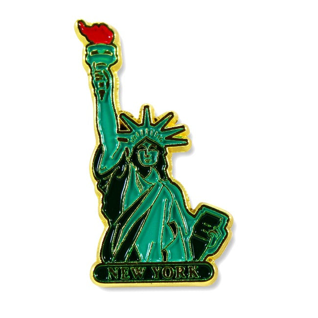 Acrylic Enamel Statue of Liberty Pin | NYC Pin