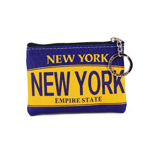 New York Souvenir License Plate Coin Purse | NY Souvenir