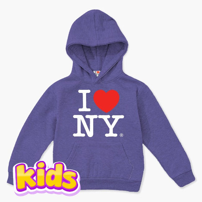 Kid's I Love NY Hoodie | I Love NY Gift Shop Apparel (8 Colors)