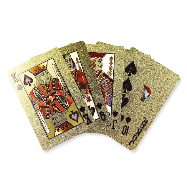 Gold Foil 100 Dollar Bill Playing Cards | New York Playing Cards (Custom)