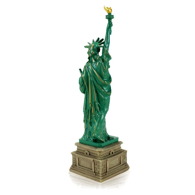 Miniature Statue of Liberty Replica w/ Brick Base | Statue of Liberty Souvenir (2 Sizes)