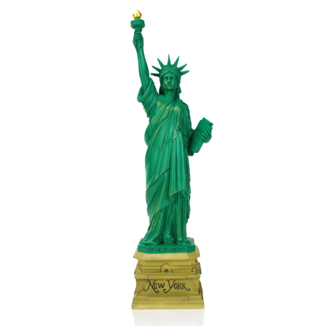 15in Miniature Statue of Liberty Replica | Statue of Liberty Gift Shop