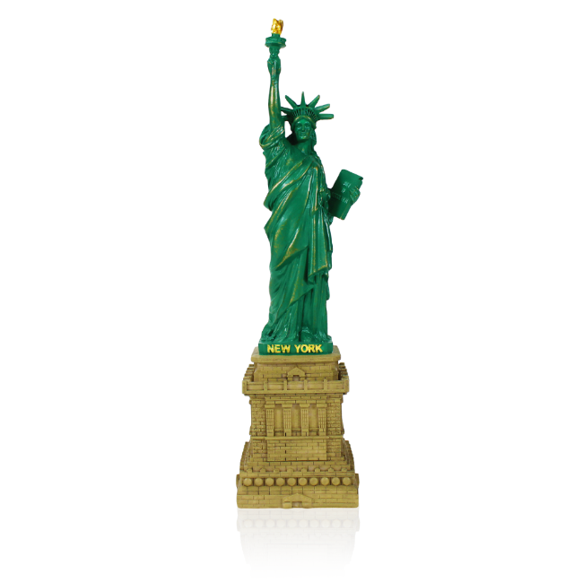 10.5in Statue of Liberty Model Replica | Miniature Statue of Liberty Decor