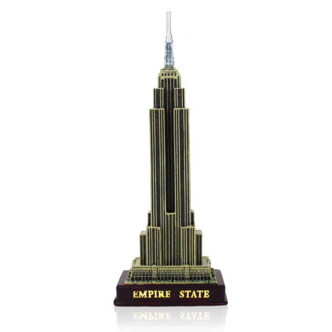 9in NYC Empire State Building Replica Statue | New York City Souvenir | NYC Souvenir Travel Gift