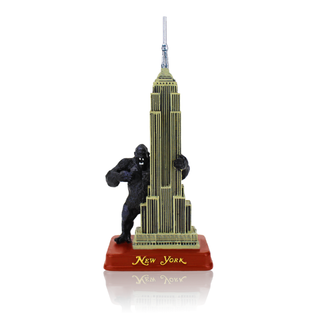 7in NYC King Kong Empire State Building Statue | New York City Souvenir | NYC Souvenir Travel Gift