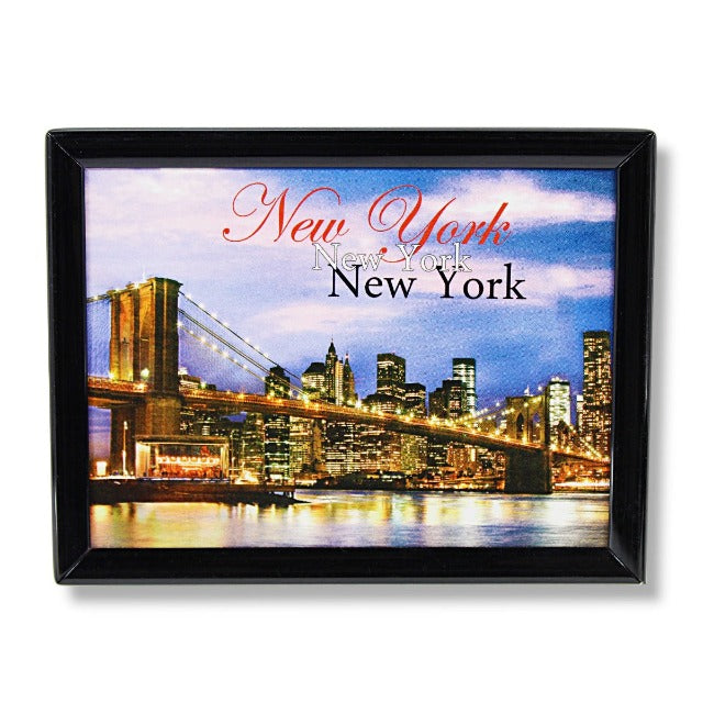 Vinyl Print "NEW YORK" Brooklyn Bridge Fridge Magnet
