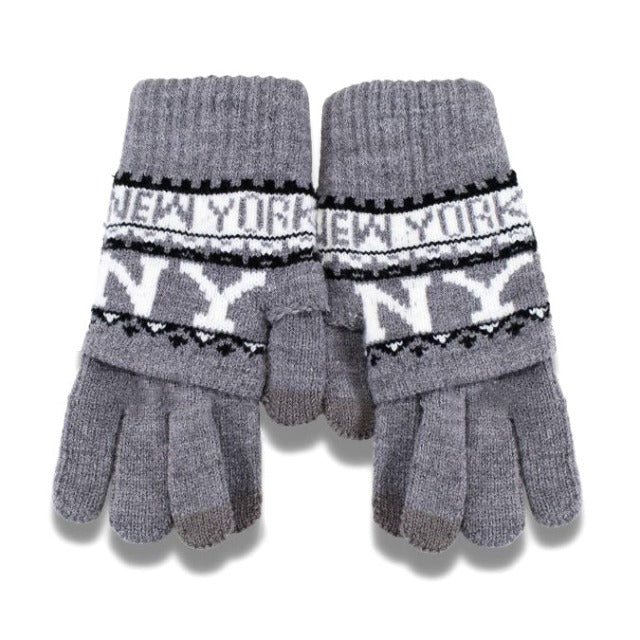 Knitted NYC Gloves W/ Double Layer | New York Gloves