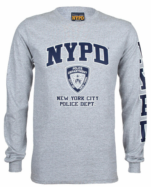 Original Long Sleeve NYPD Shirt | NYPD Apparel (5 Sizes)