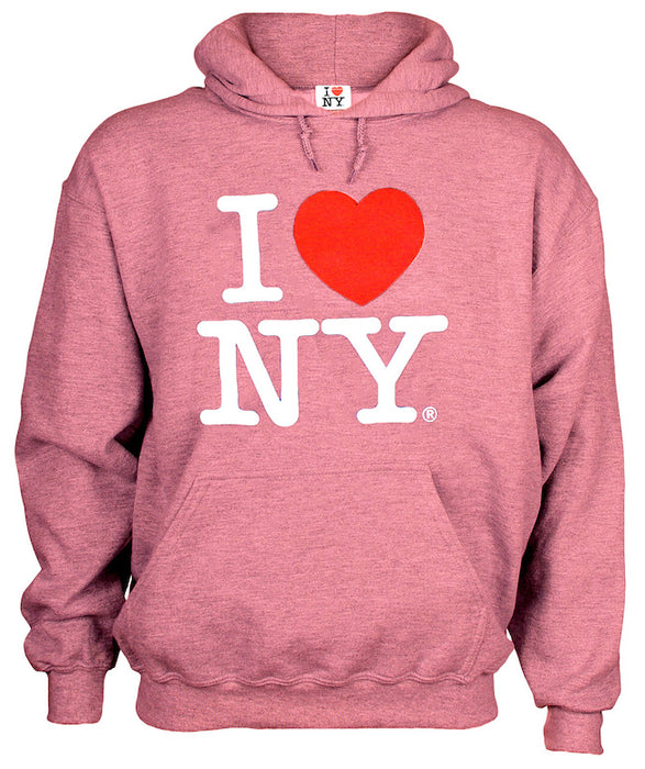 Classic I Love NY Hoodie | I Heart NY Hoodie | NYC Clothing (10 Colors) [Unisex]