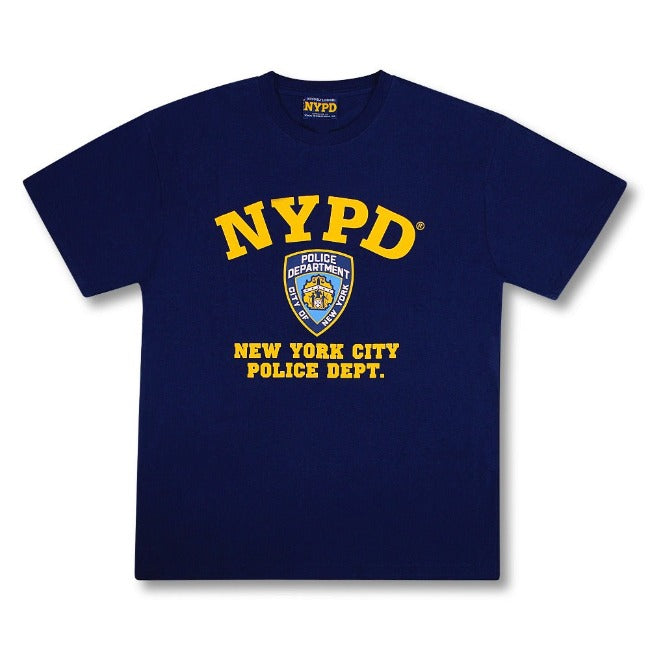 Official Licensed NYPD Shirt Navy Blue | NYPD T Shirt (2 Font Colors)