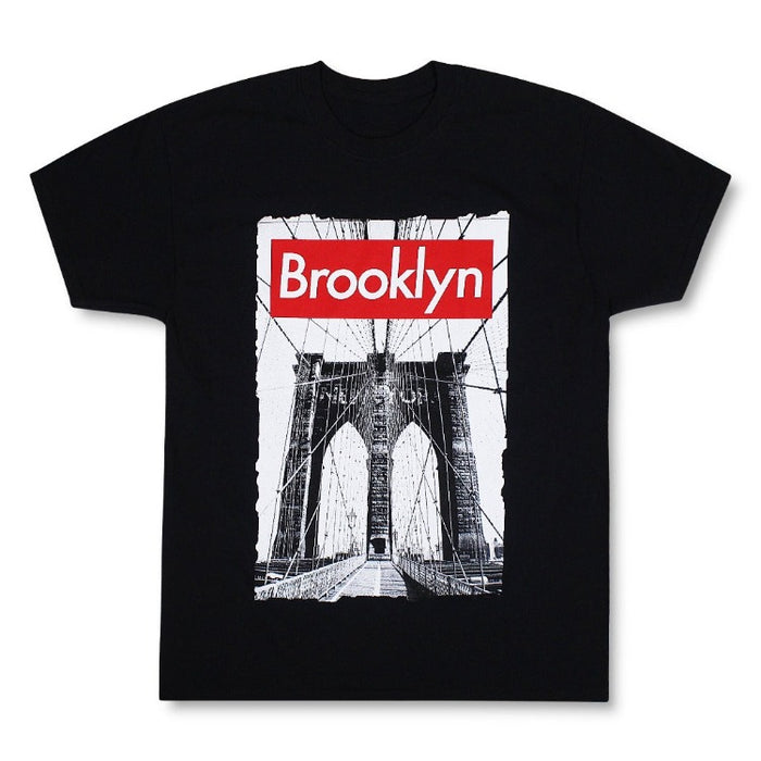 Brooklyn Bridge Box Logo T-Shirt | Brooklyn Shirt (S-3XL)