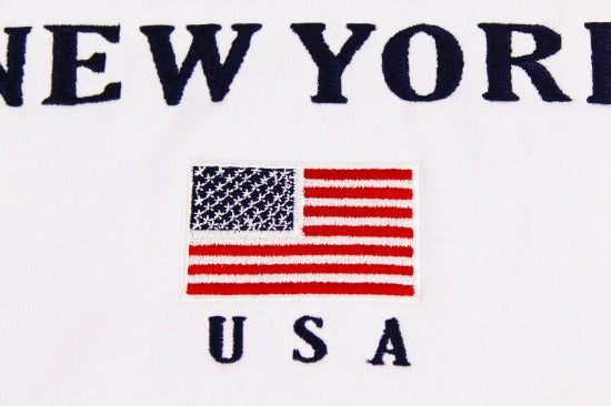 Embroidered Patriotic USA New York Hoodie | NYC Hoodie (3 Colors)