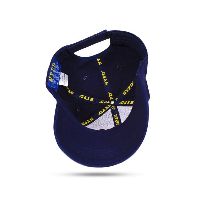 Official Navy Blue NYPD Hat Adjustable Velcro