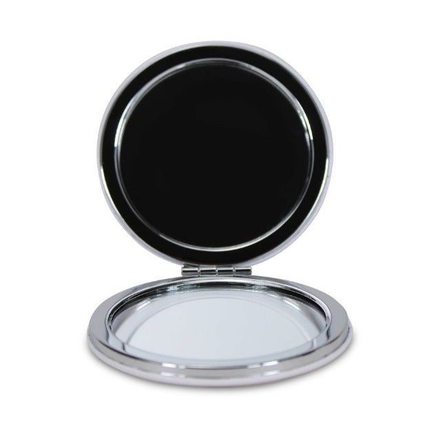Chic Roses "New York" Compact Portable Makeup Mirror (3x3in)