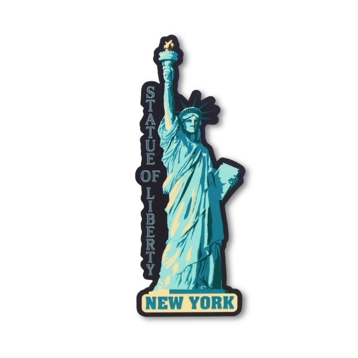 "Statue of Liberty" New York Sticker (6x3'') | Statue of Liberty Gift Item