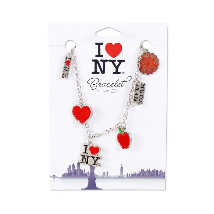 "I Love NY" New York Charm Bracelet
