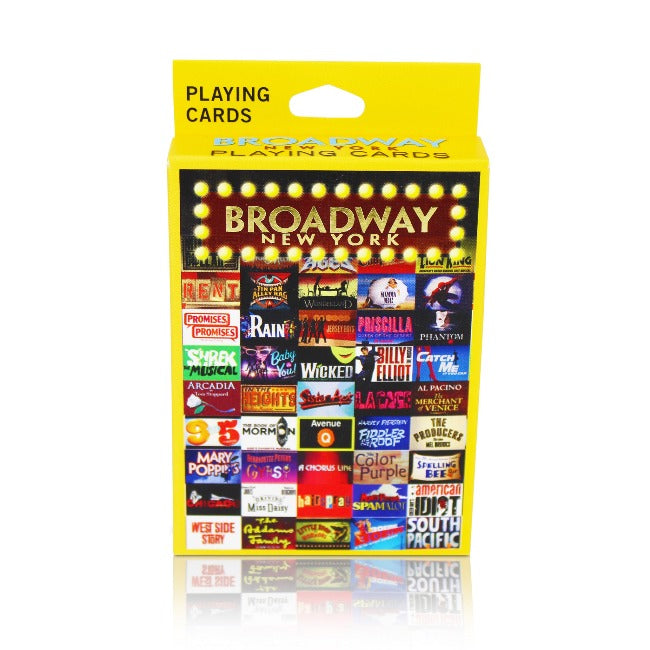 Broadway Shows New York Playing Cards | New York Souvenir Playing Cards