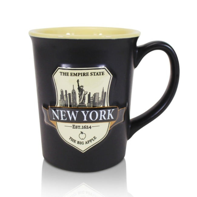 15oz. Tall Seal of New York Ceramic JUMBO New York Mug | New York City Souvenir