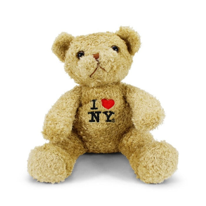 Vintage I Love NY Teddy Bear Stuffed Toy | New York Teddy Bear (2 Colors)