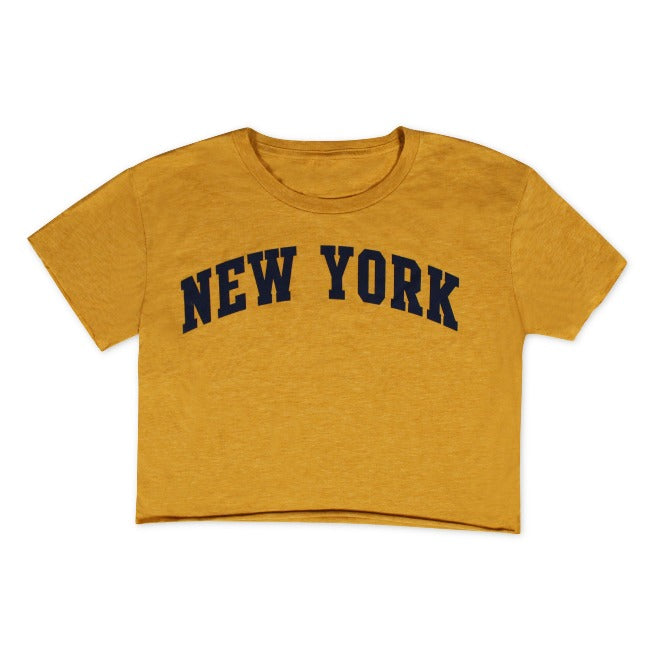 New York Crop Top | New York T-Shirt | NYC T-Shirt (5 Colors)