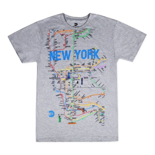 Licensed MTA T-Shirt | NYC Subway T-Shirt (2 Colors)