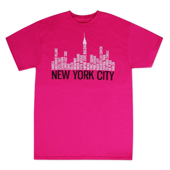 Burroughs NYC New York T-Shirt NYC T-Shirt (2 Colors) [S-3XL