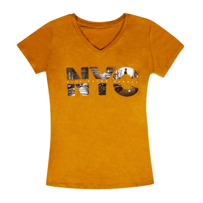 Women's "NYC" Tee l New York T-Shirt | NYC T-Shirt (2 Colors)