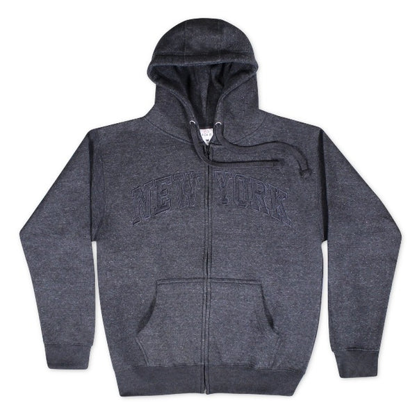 Embroidered Zip-up New York Hoodie | NYC Hoodie (5 Colors