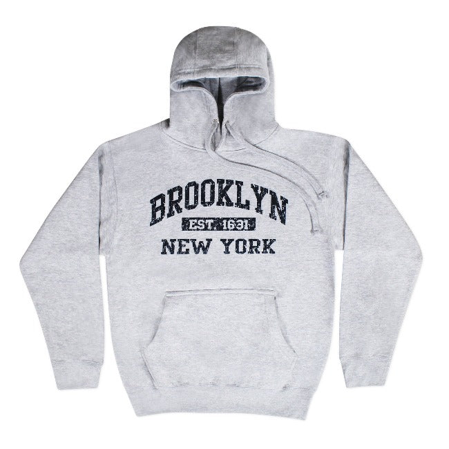 grey new york hoodie