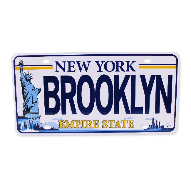 New York "Brooklyn" Decorative License Plate | Collectible NYC Souvenir Plate