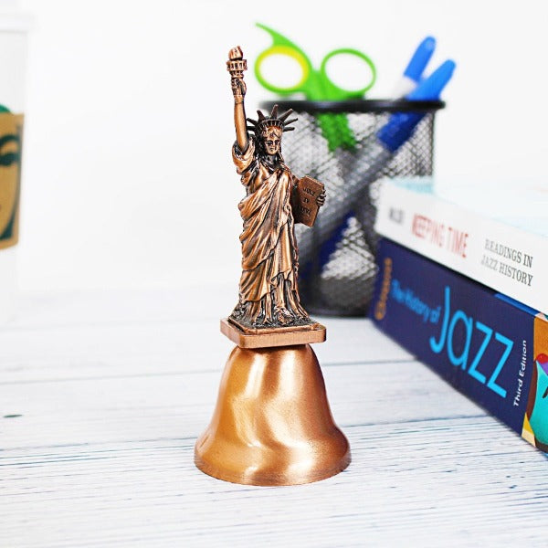 Statue of Liberty "NEW YORK" Decorative Handbell (5in) | Statue of Liberty Souvenir