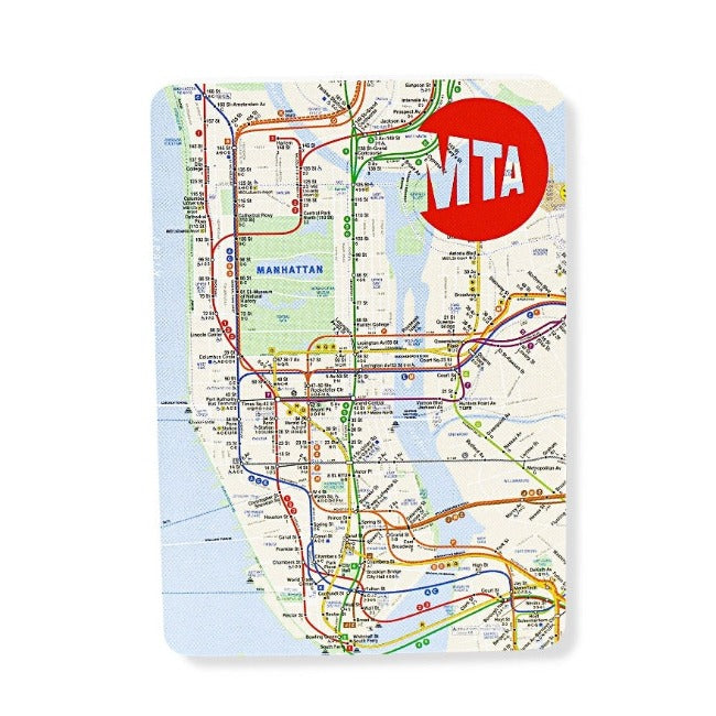 New York Metro Map MTA Playing Cards | New York Playing Cards (Custom)