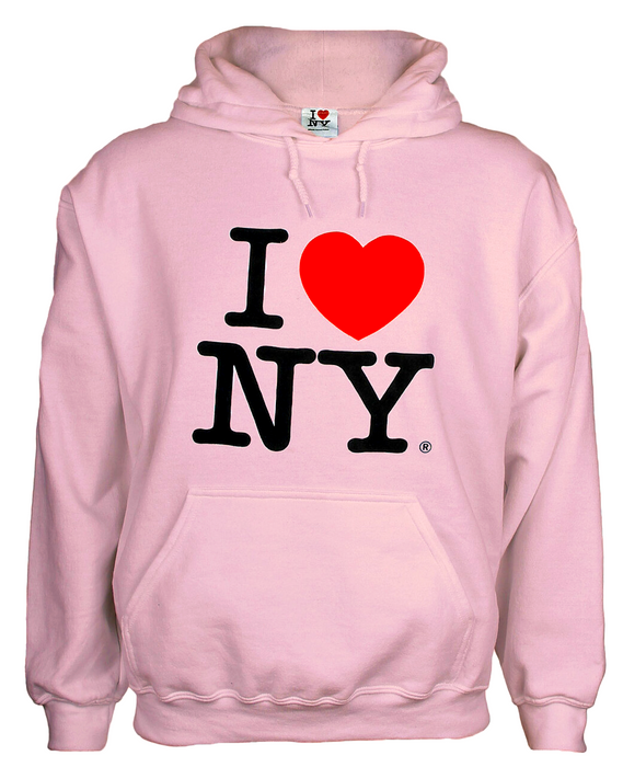 Official Pink I Love NY Hoodie (6 Sizes) | I Love NY Gift Shop Exclusive
