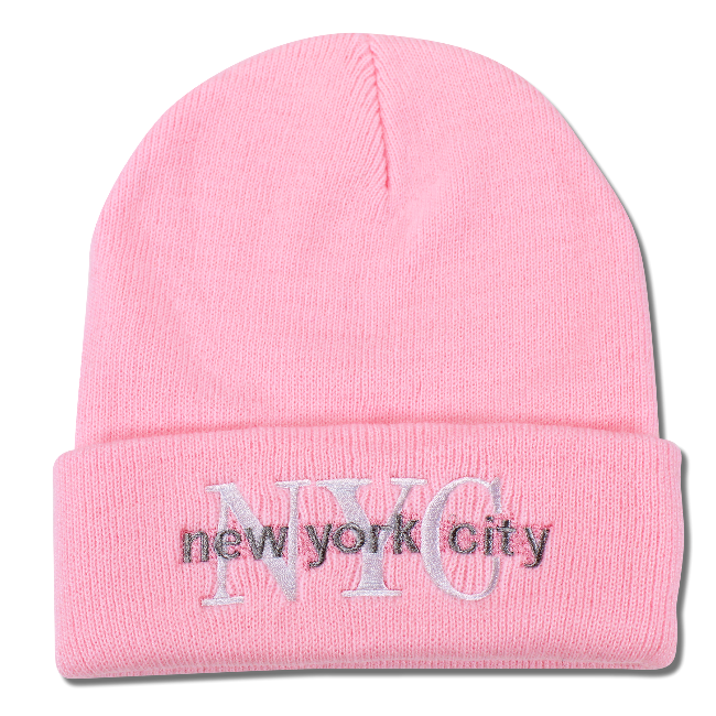 Embroidered NYC Beanie | New York Beanies (5 Colors)