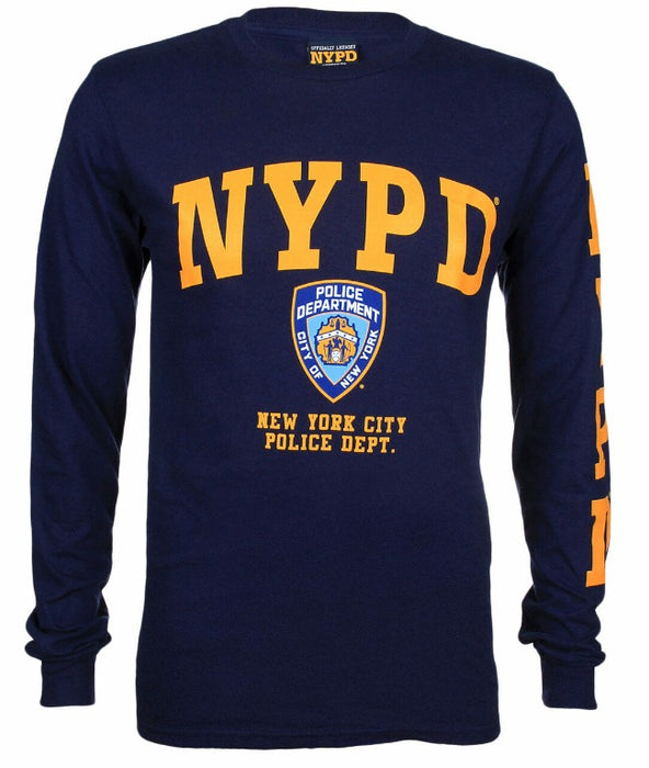 Official Long Sleeve NYPD Shirt | NYPD Apparel (2 Colors)