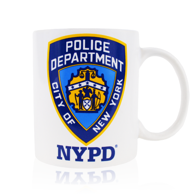 11oz. NYPD Licensed Mug (Blue or White)  New York Mug | NYPD Mug
