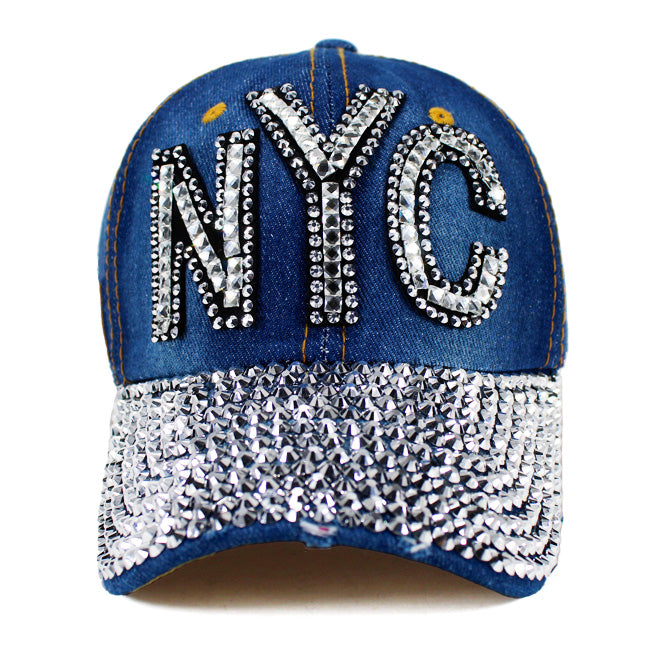 New Era New York Yankees Rhinestone Navy Blue