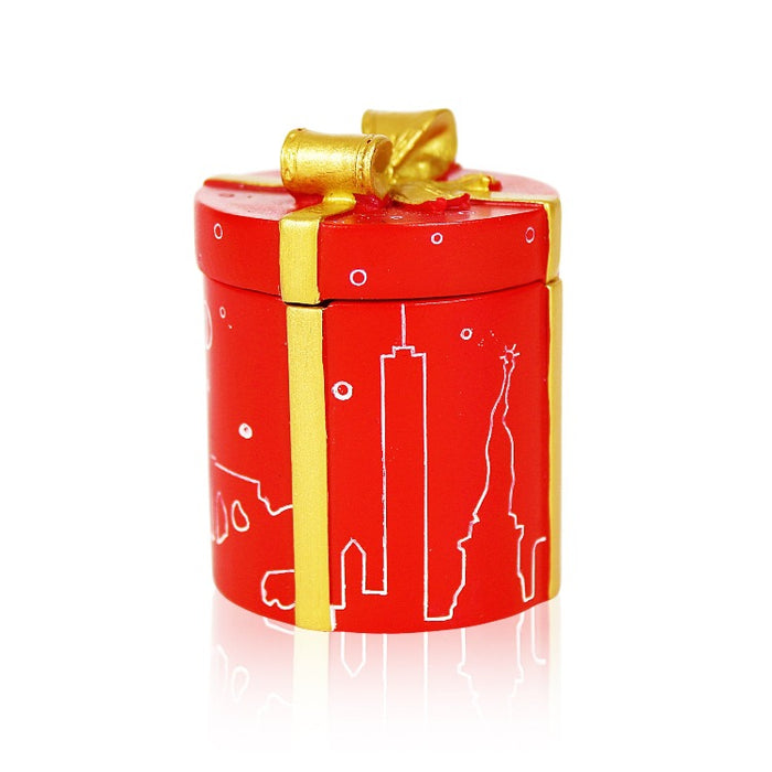 Invert-able Holiday Snow Globe Gift Box (35MM)