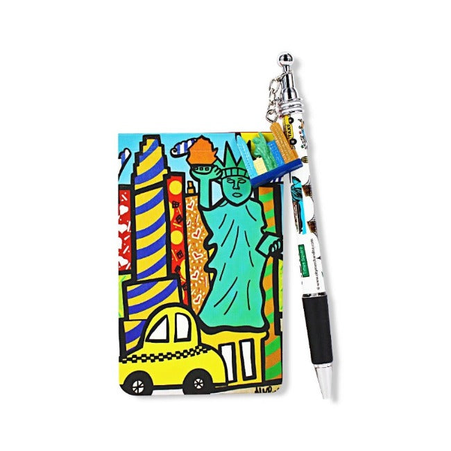 Colorful New York Statue of Liberty Graffiti-Style Journal (Lined) | NY Gifts