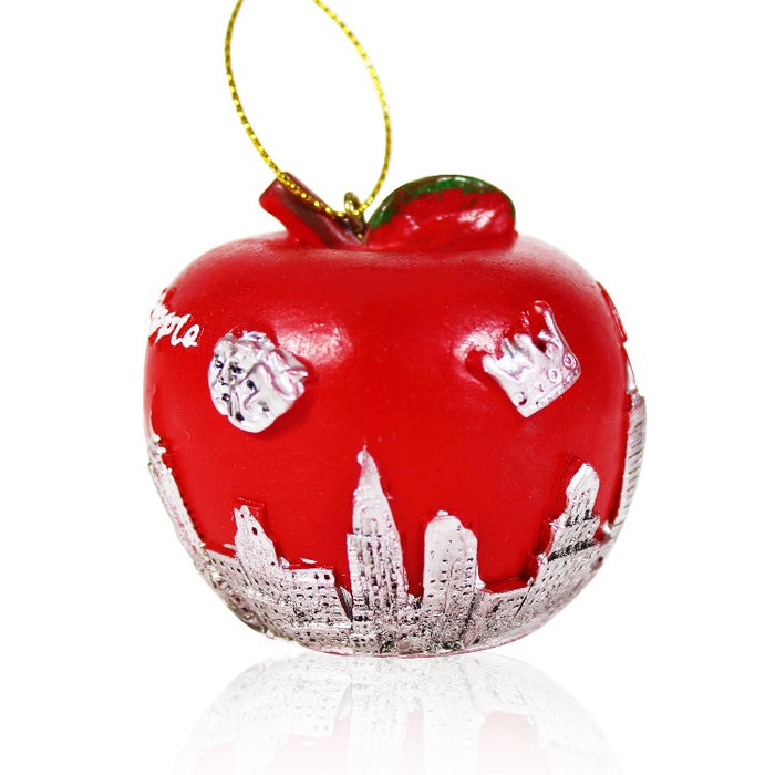 Skyline "The Big Apple" Christmas Ornament (2x2in)