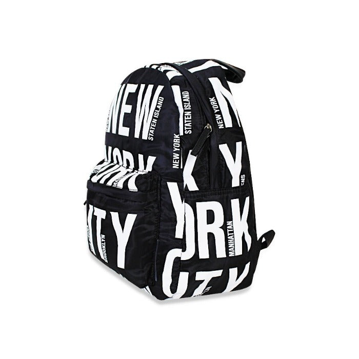 Nylon "New York City" Monogram New York Backpack (13x17in)