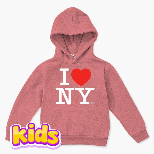 Kid's I Love NY Hoodie | I Love NY Gift Shop Apparel (8 Colors)