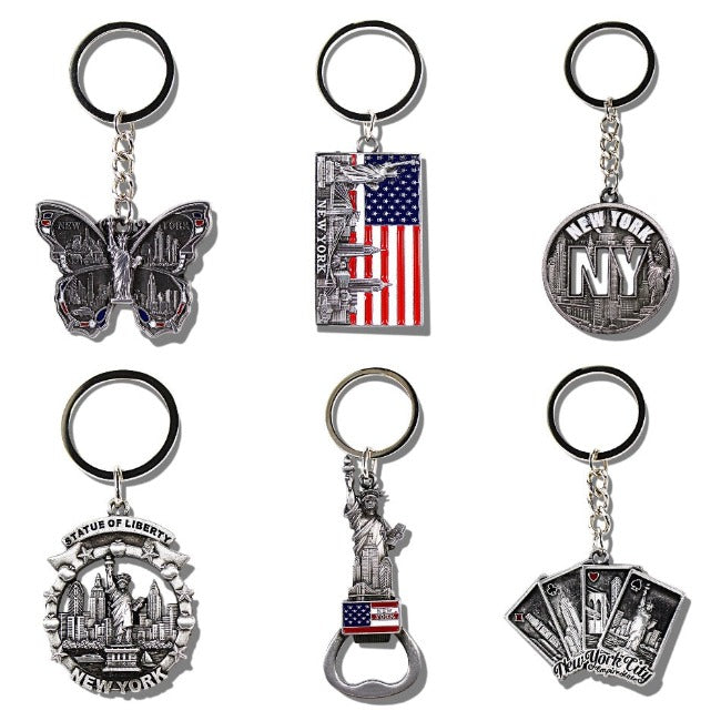 Full Metal New York Keychain Gift Set | NYC Keychain Gift Box