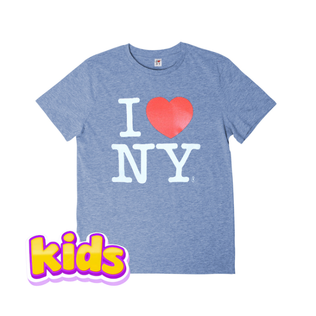 Kid's Official I Love NY Shirt (7 Colors) [Ages 2-16] | New York City Souvenirs