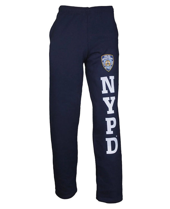 Official Adult Navy Blue NYPD Sweat Pant (5 Sizes)