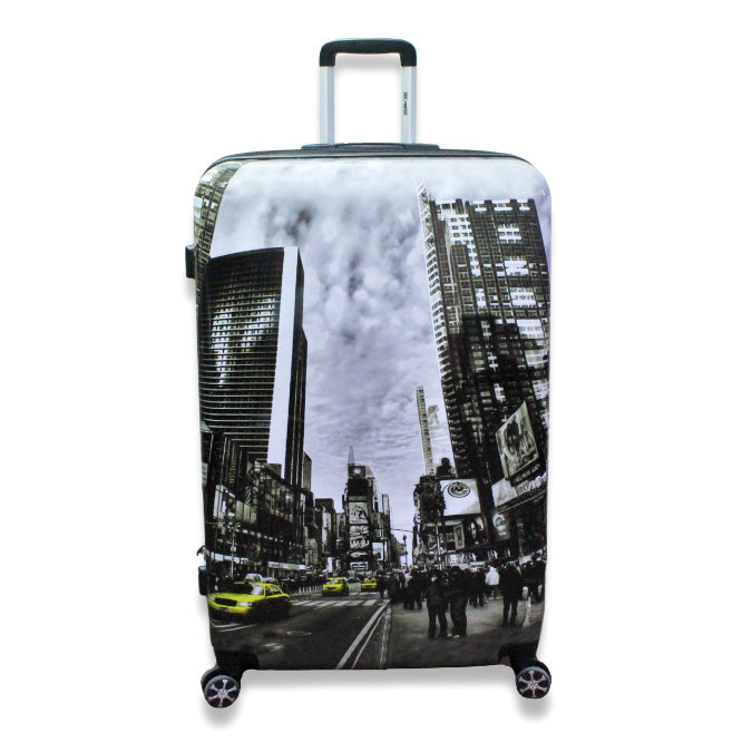 Times Square New York Suitcase (4Piece Set) NYC Luggage — NYGiftloft