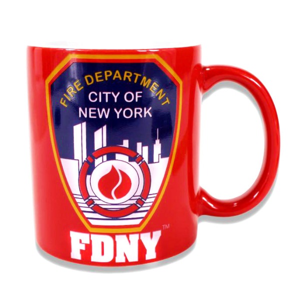 11oz. FDNY Licensed New York Mug | FDNY Mug (3 Colors)