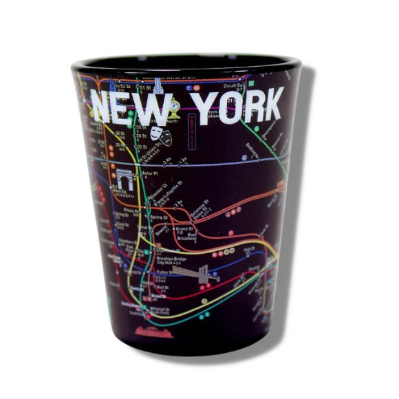Metro MTA Shot Glass (2 Colors) | MTA Gift Shop Exclusive