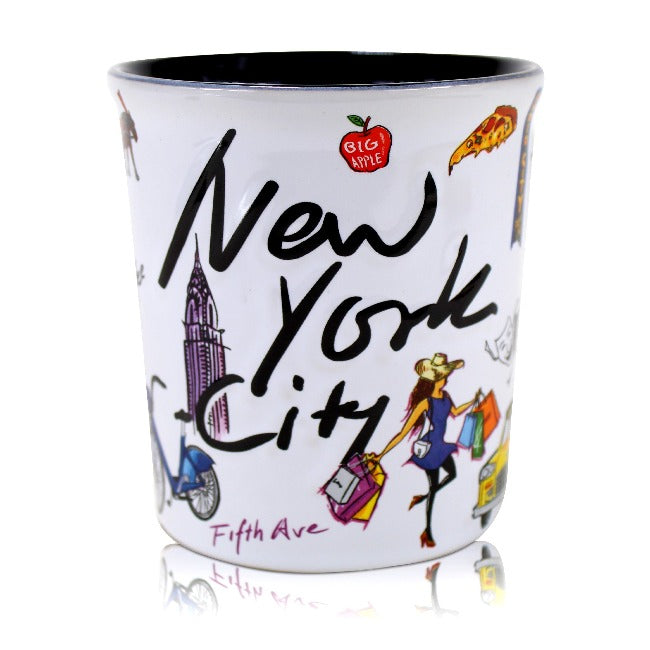 16oz. Artsy NYC Mug | New York Coffee Mug