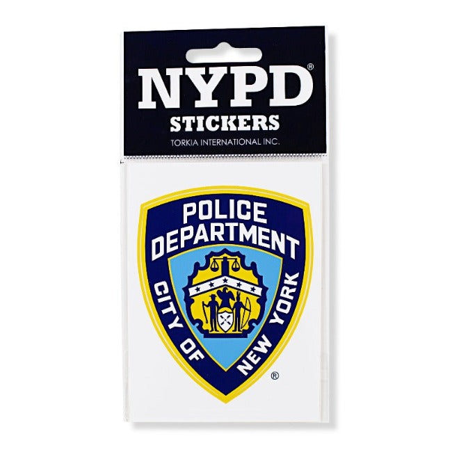 Bumper Sticker Blue "NYPD" Logo Police Department NYC Sticker